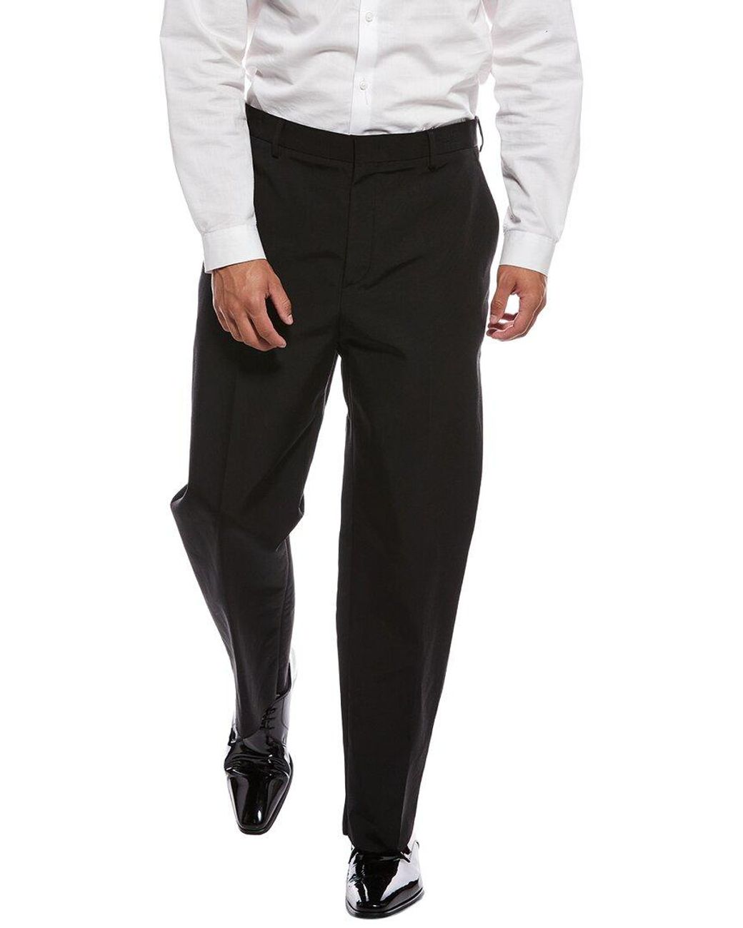 Valentino Black Solid Trouser for men