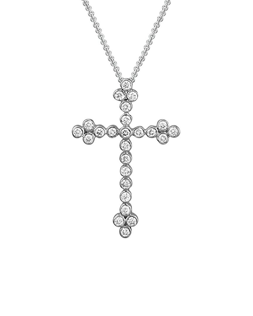 Diamond Select Cuts White 14K Diamond Necklace 0.29 Ct. Tw