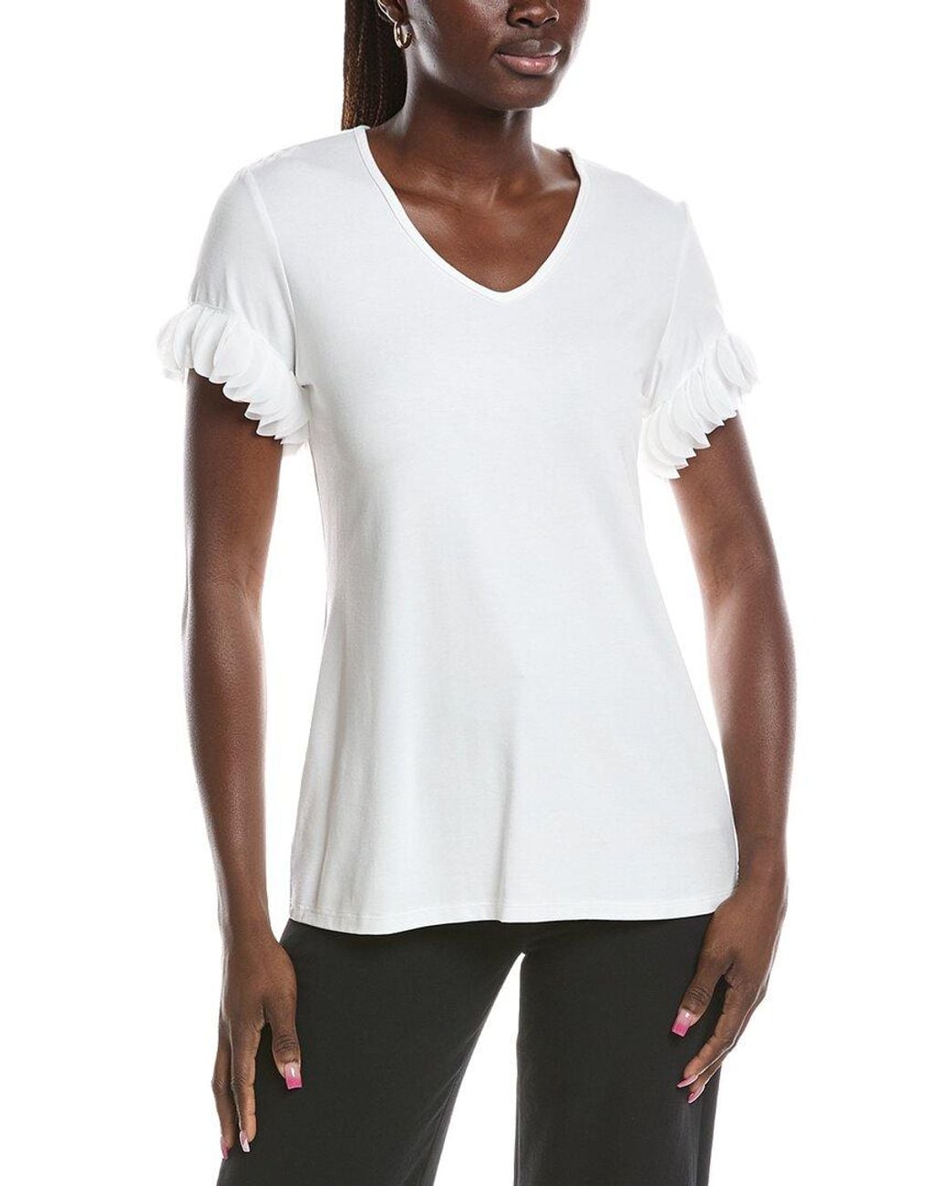 Joseph Ribkoff White Blouse