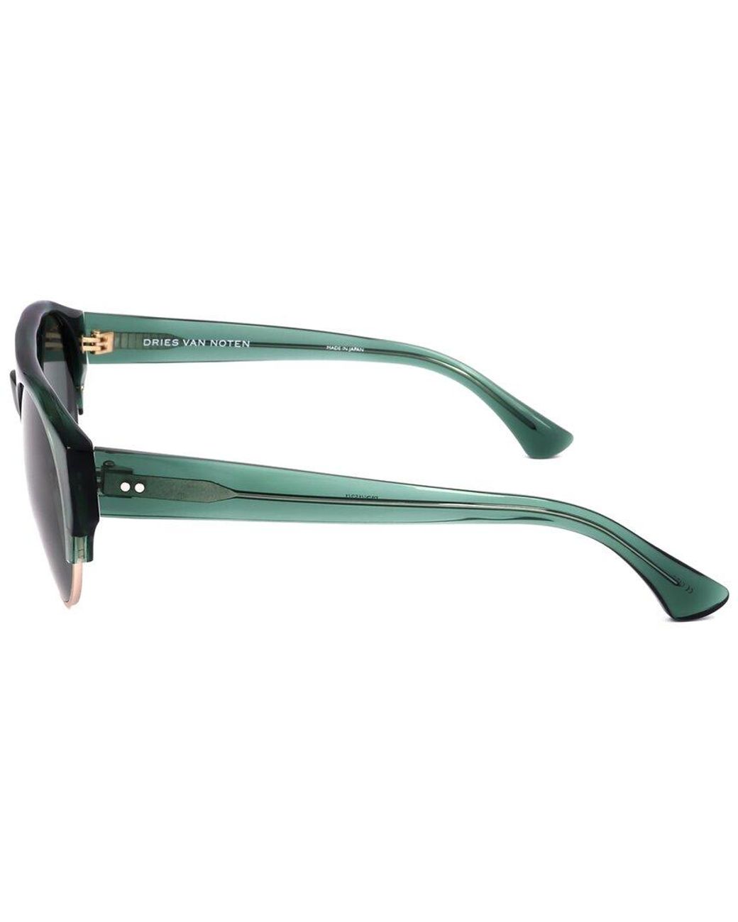 Linda Farrow Green Dvn152 54Mm Sunglasses