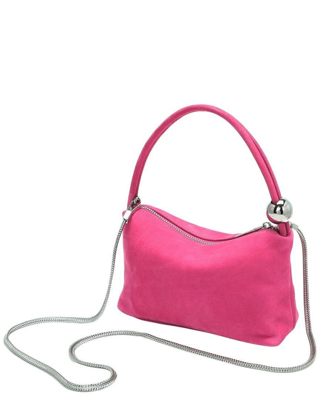 Tiffany & Fred Paris Pink Tiffany And Fred Paris Mini Suede Leather Shoulder Bag