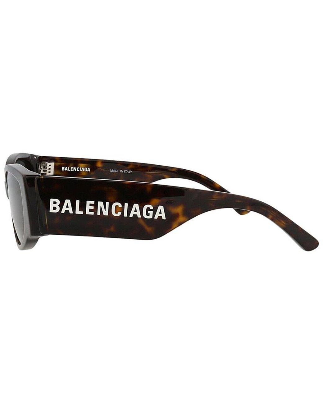 Balenciaga Black Bb0258S 56Mm Sunglasses