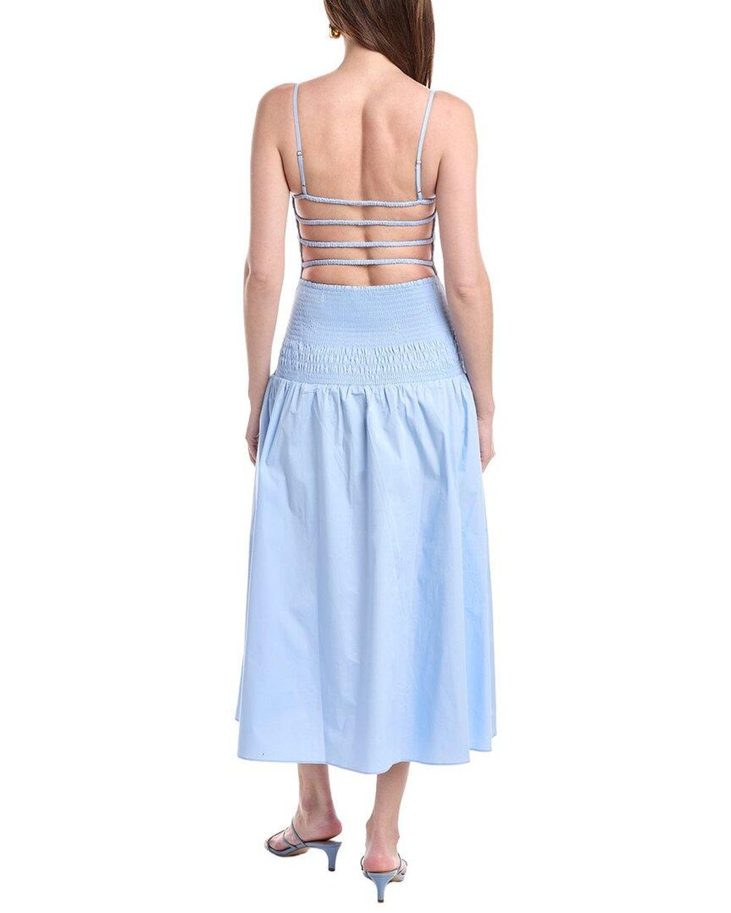 Solid & Striped Blue The Vida Maxi Dress