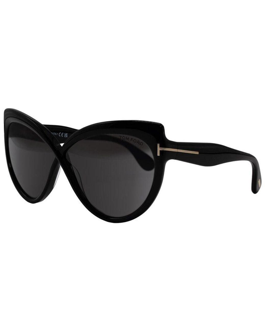 Tom Ford Black Beatrice 65Mm Sunglasses