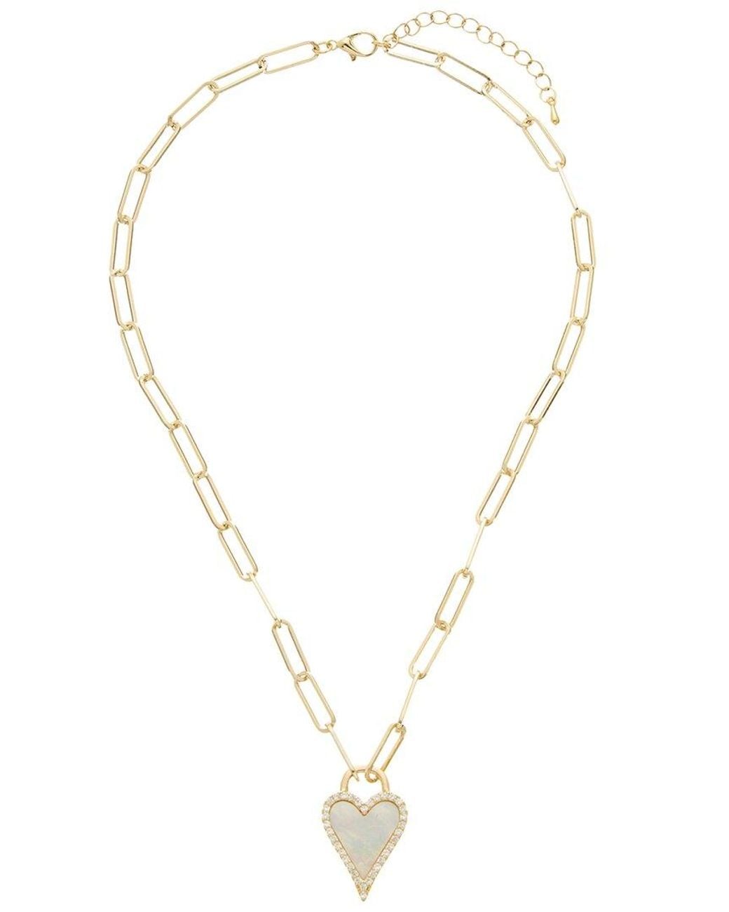 Juvell White 18K Cz Necklace