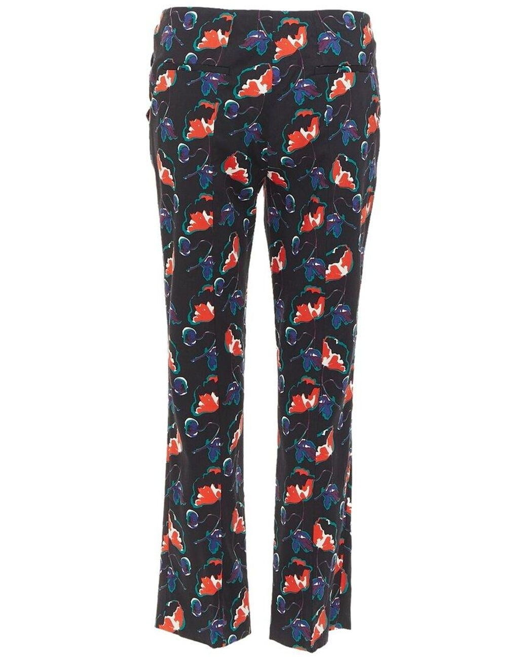 Miu Miu Blue 2014 Wool Cropped Trouser, Size It (Authentic Pre-Loved)