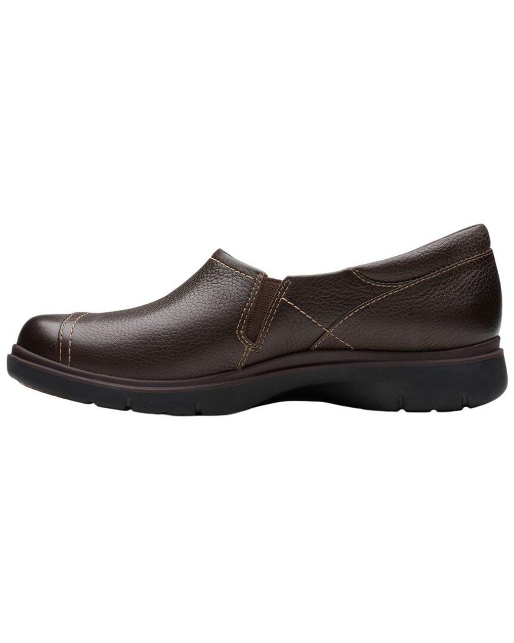 Clarks Brown Certina Ease Leather Loafer