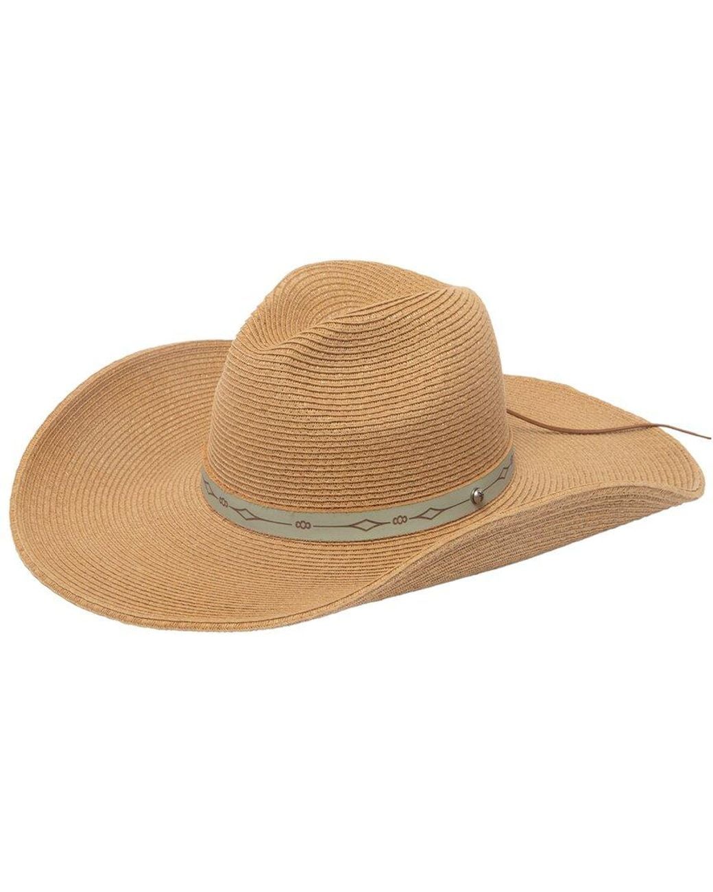 San Diego Hat Natural Cowboy Pinch Hat
