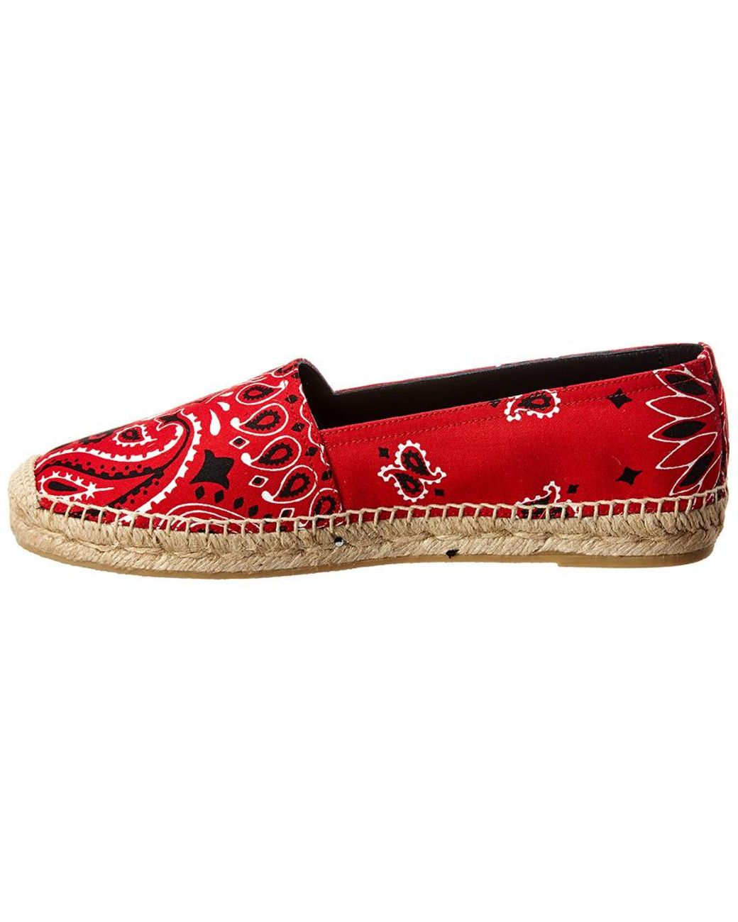 ysl espadrilles red