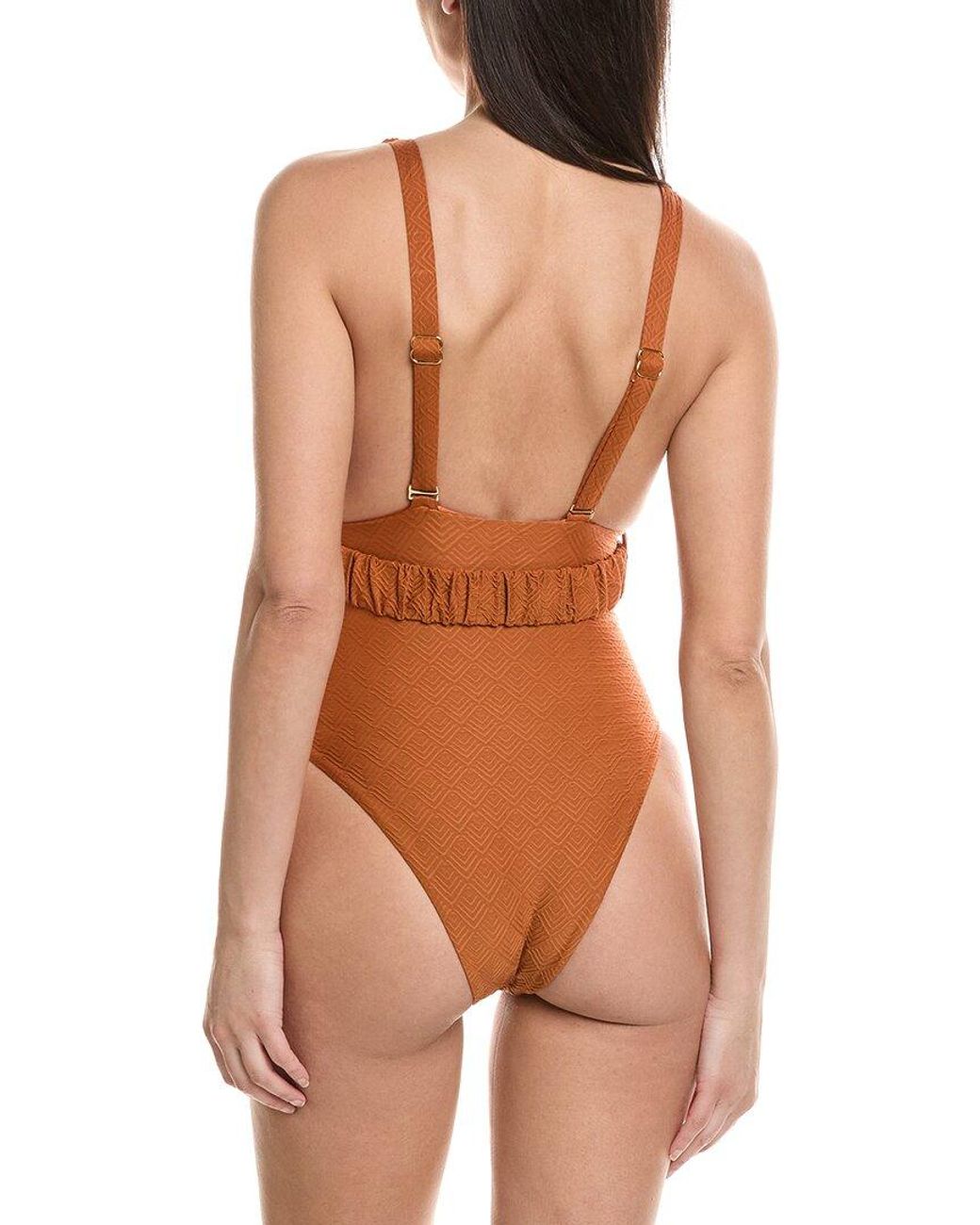 Palmacea Brown Gea Twiggy One-Piece