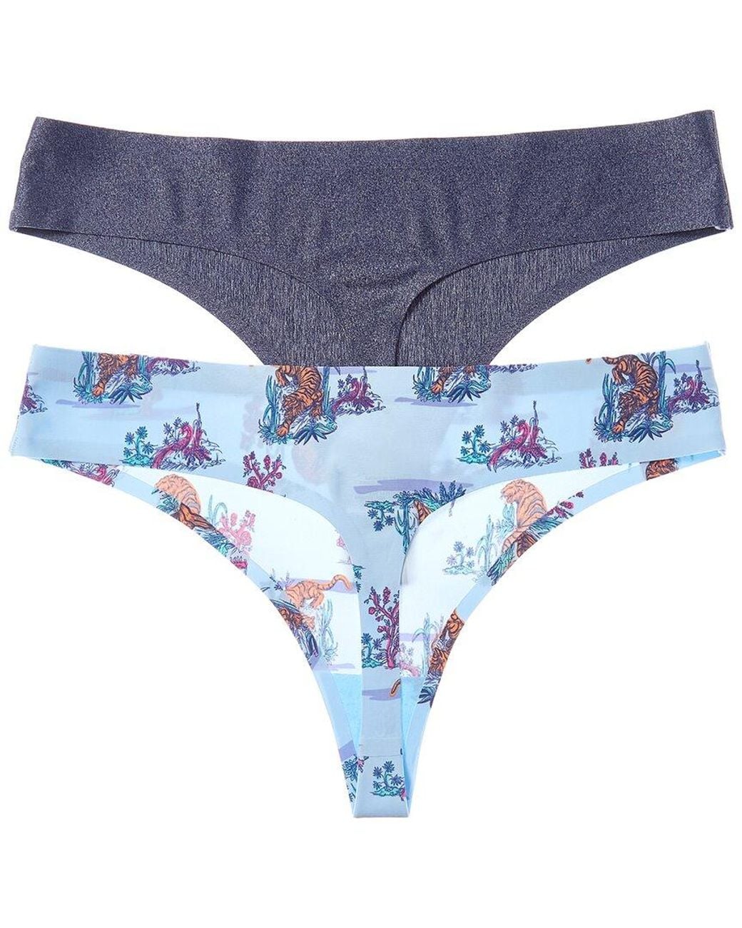 Honeydew Intimates Blue 2Pk Skinz Thong