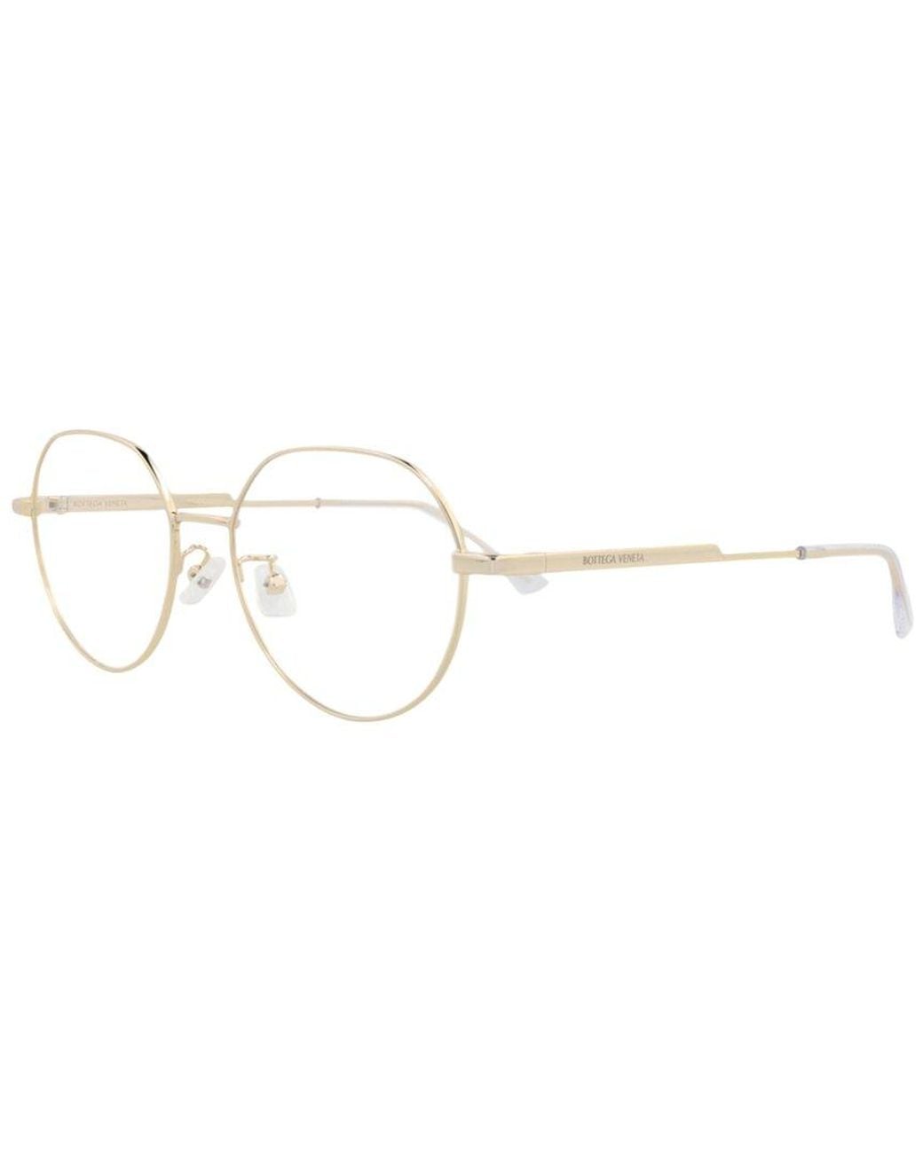 Bottega Veneta White 54Mm Optical Frames