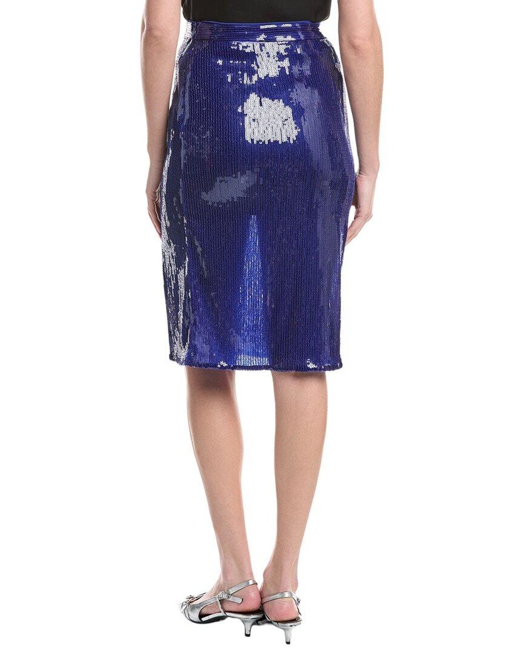 Generation Love Blue Shenae Sequin Skirt