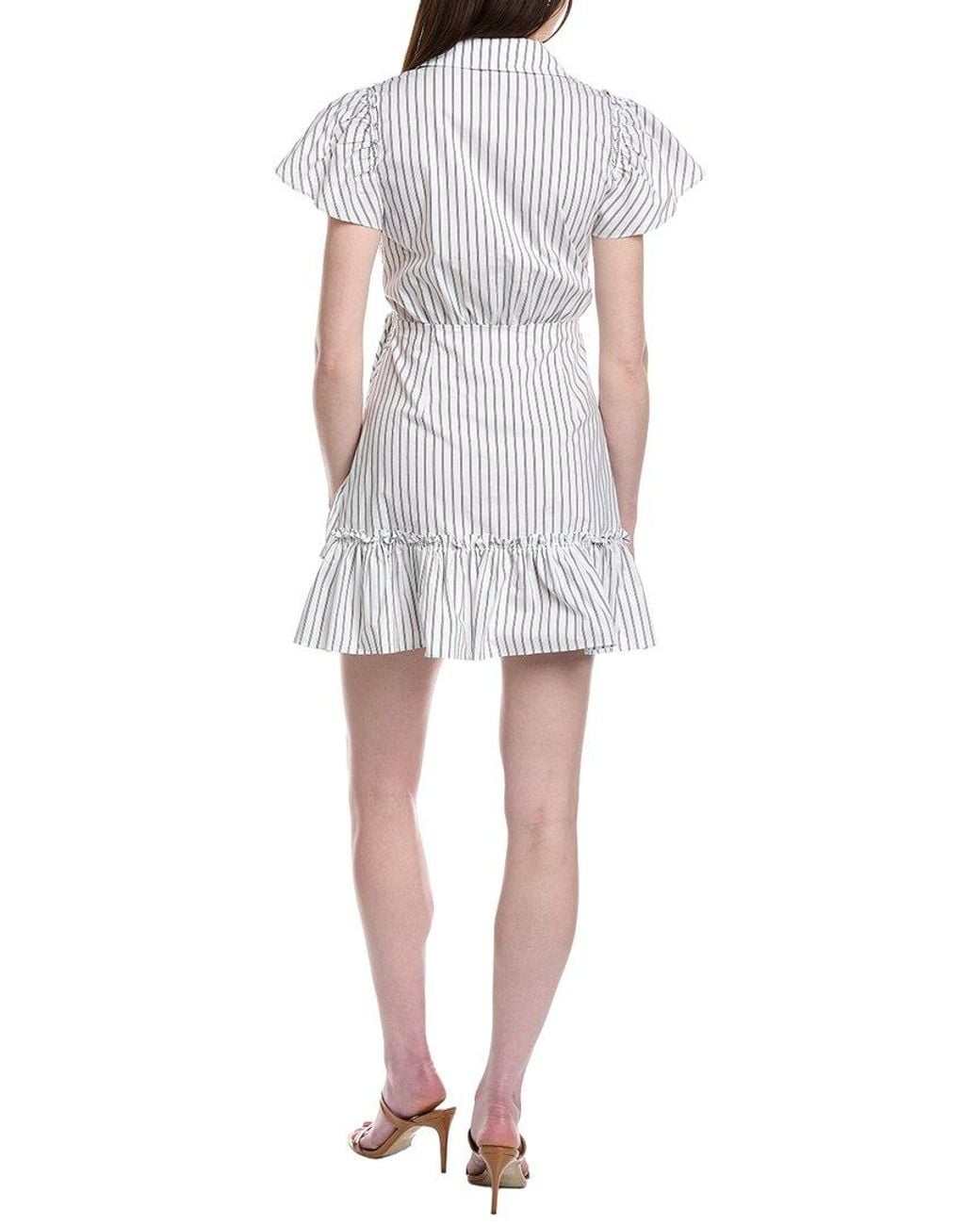 Cinq À Sept White Lila Mini Dress