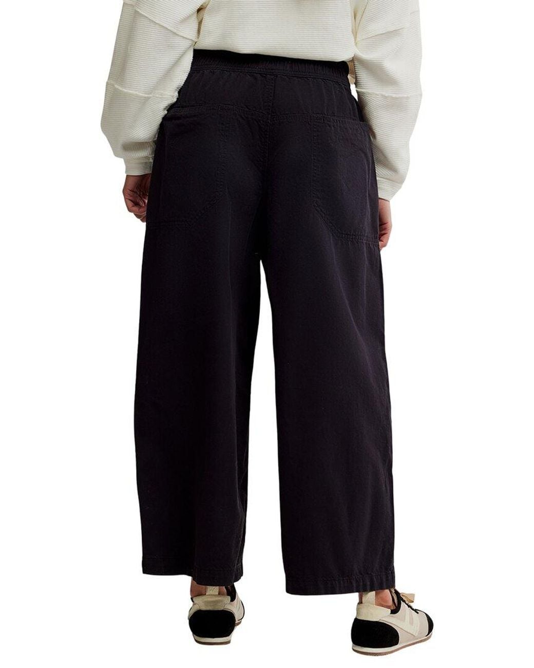 Free People Blue Easy Peasy Pull Straight Leg Jean