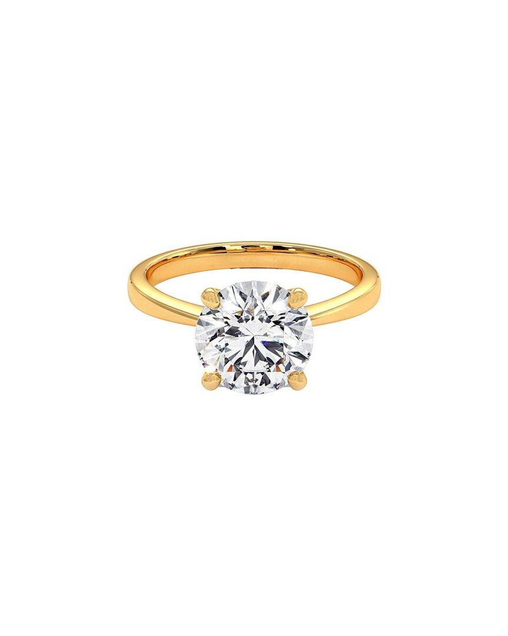 Lab Grown Diamonds White 14K 3.00 Ct. Tw. Lab-Grown Diamond Ring