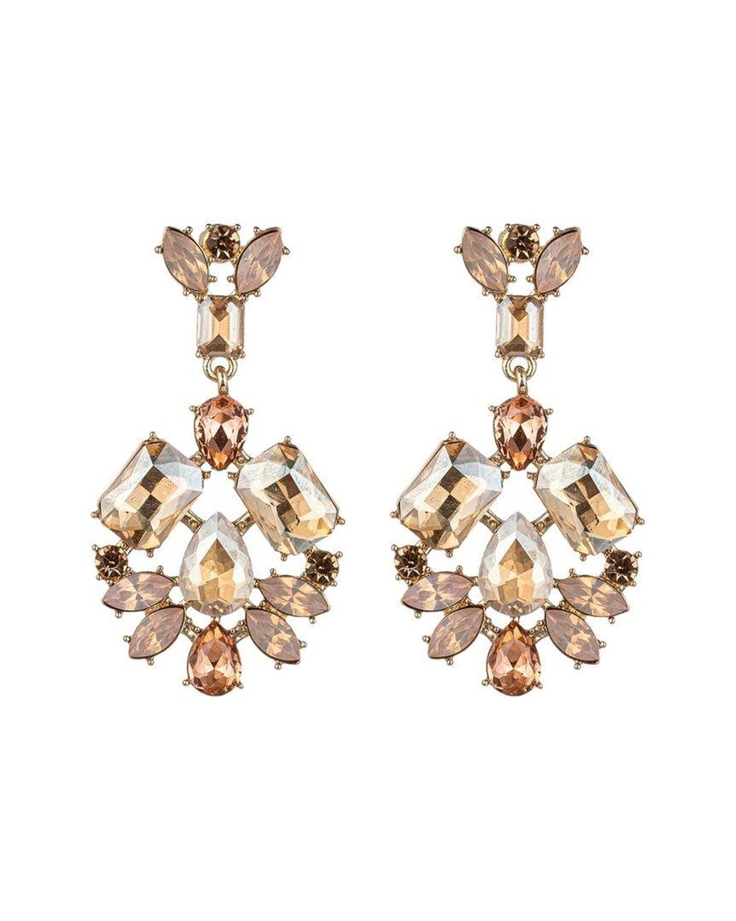 Eye Candy LA Metallic Estrella Earrings