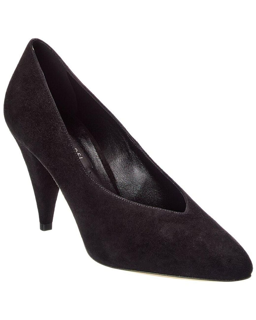 Casadei Blue Suede Pump