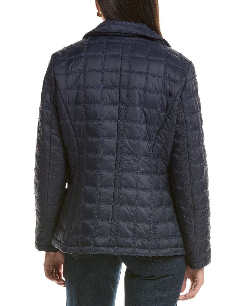 Cece Black Quilted Barn Jacket