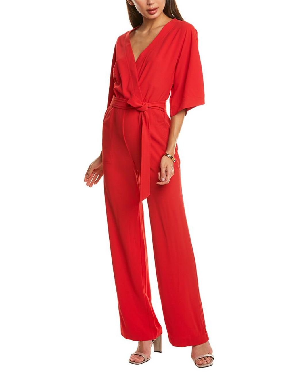 Trina Turk Synthetic High Valley Jumpsuit in Red Save 34 Lyst