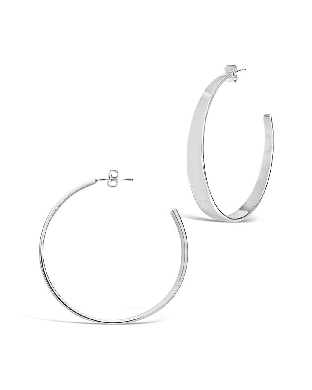 Sterling Forever Multicolor Rhodium Plated Earrings