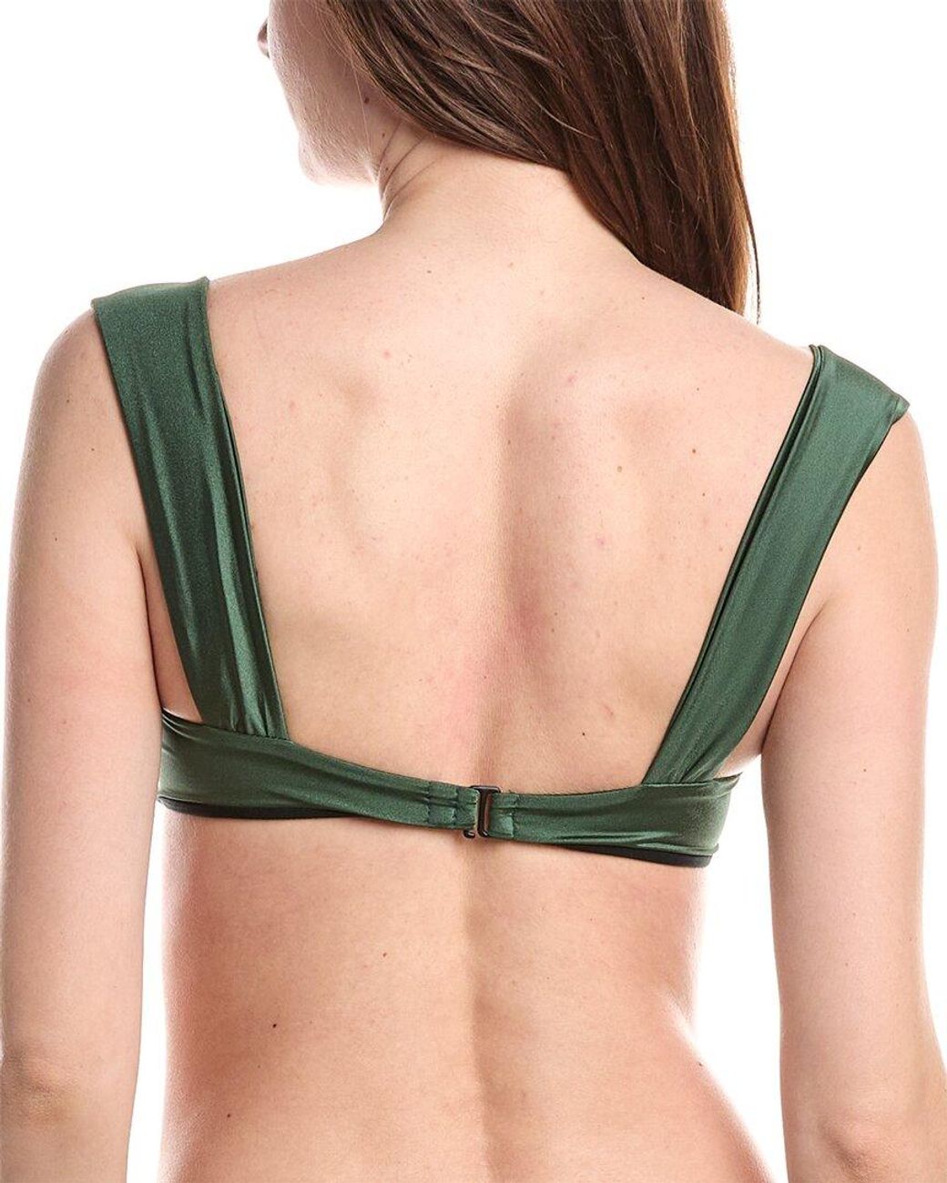 VYB Green Frankie Underwire Swim Top