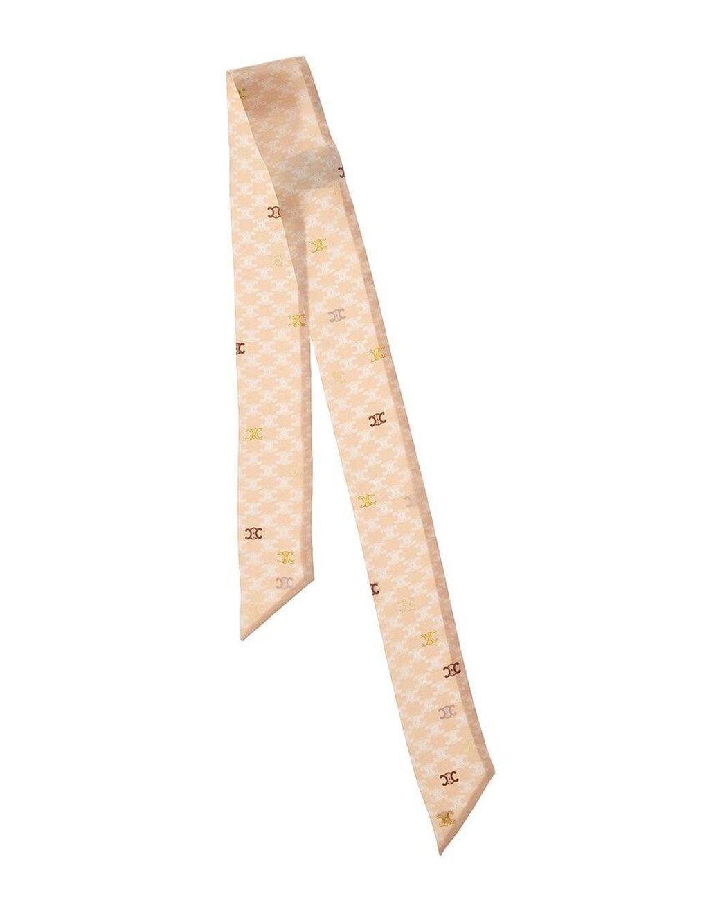 Céline Natural Avenue Foch Silk Lavalliere