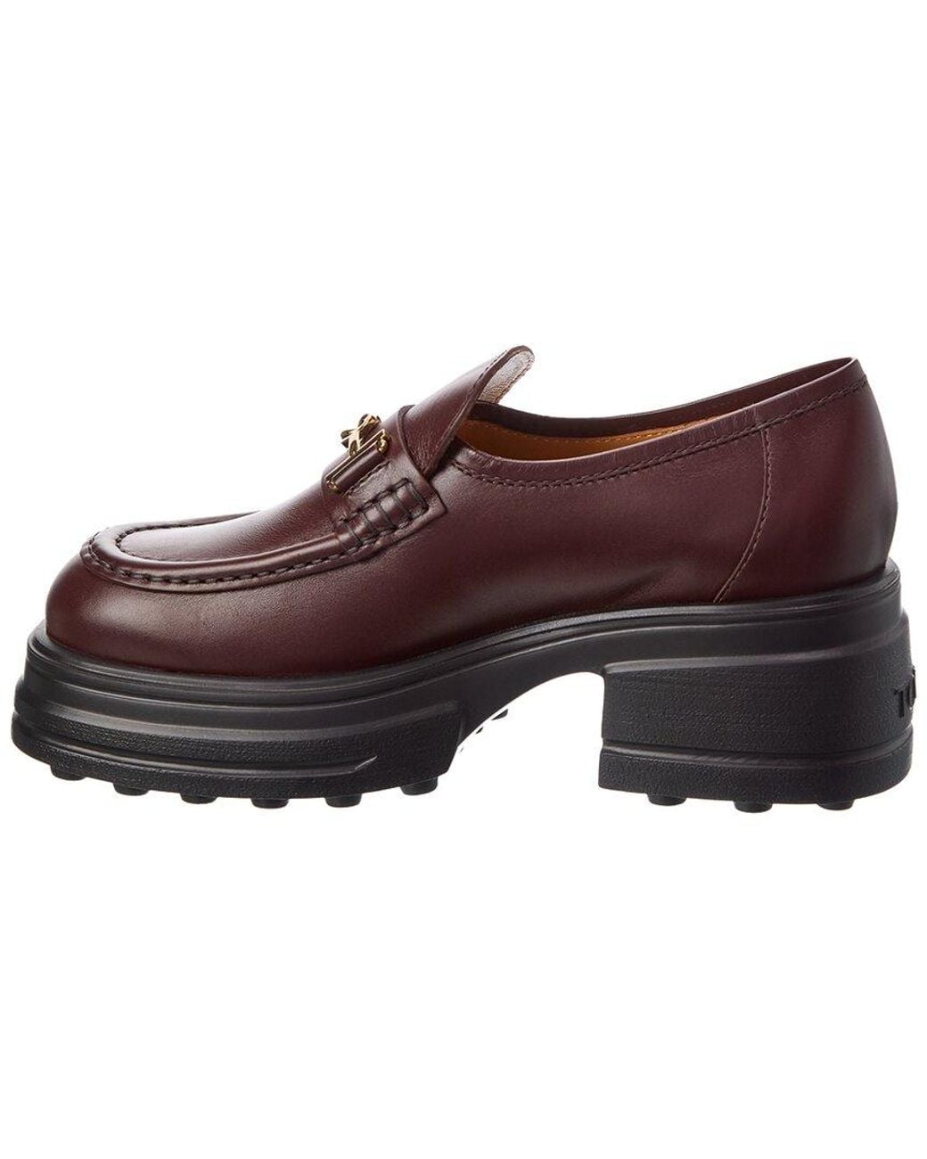 Tod's Brown Leather Loafer