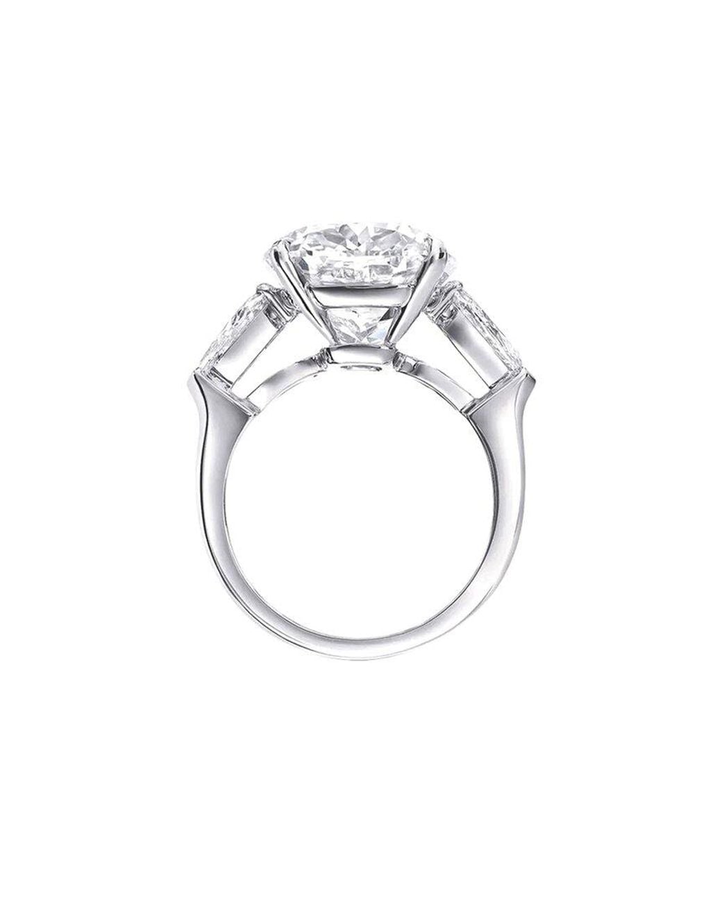 Lab Grown Diamonds White 14K 6.40 Ct. Tw. Lab-Grown Diamond Ring