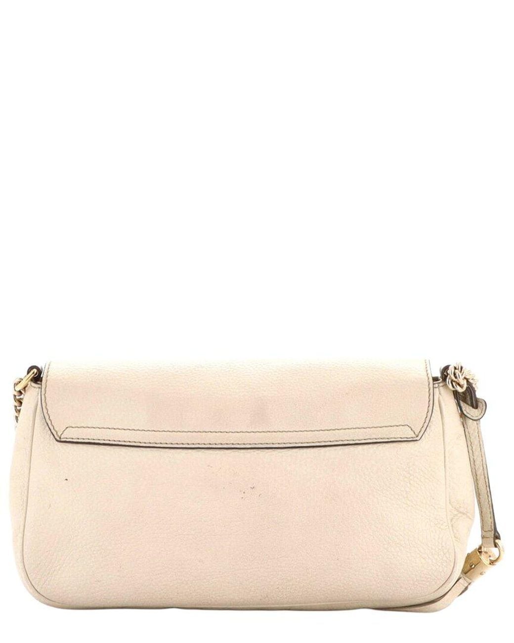 Gucci Natural Sheep Leather Soho Chain Crossbody Medium (Authentic Pre-Loved)