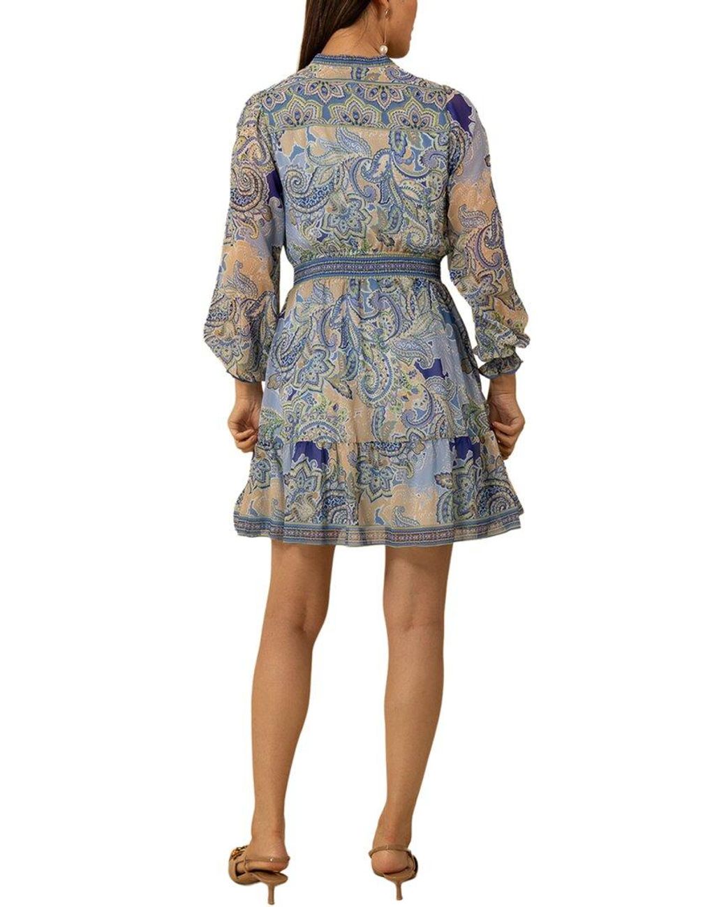 Hale Bob Multicolor Shelby Mini Dress