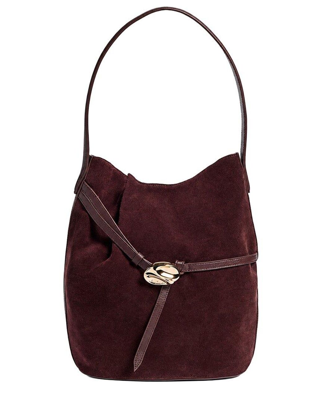 Sam Edelman Purple Bex Leather Tote