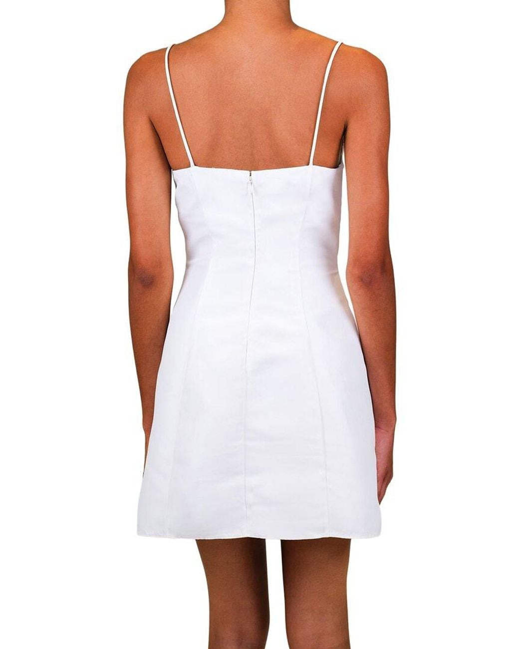 Azeeza White Kiara Mini Dress