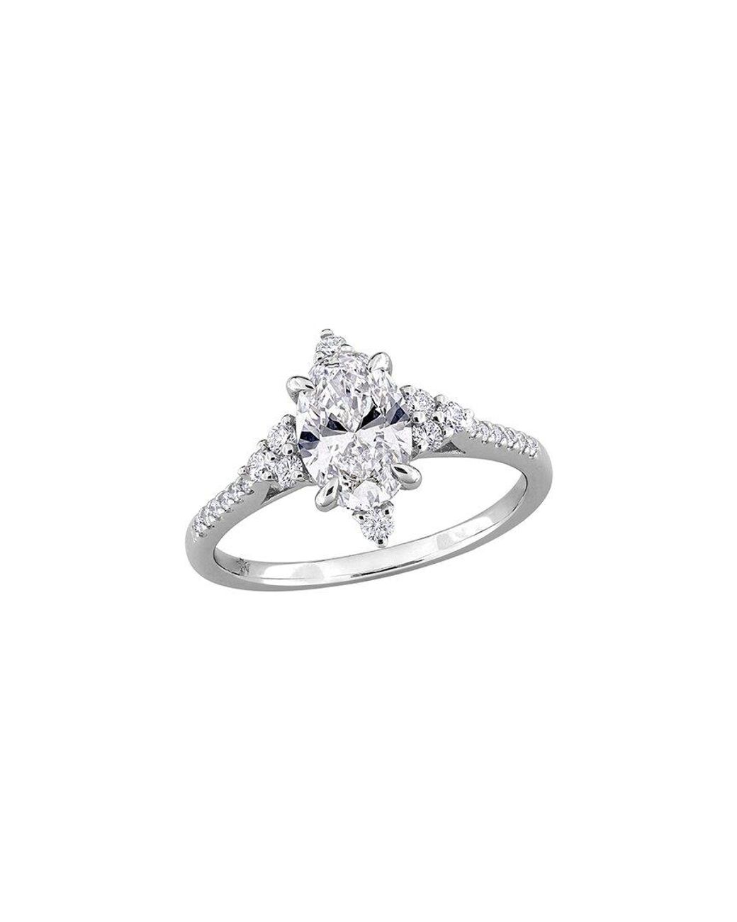 Created Forever White 14K 1.25 Ct. Tw. Lab-Grown Diamond Engagement Ring