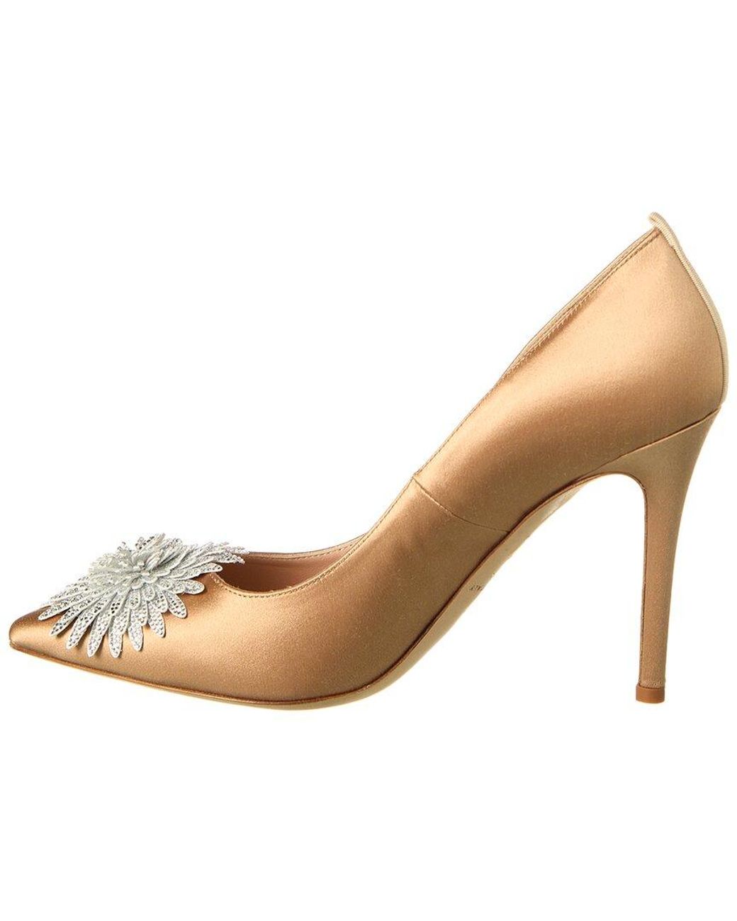SJP by Sarah Jessica Parker White Safa 100 Satin Pump