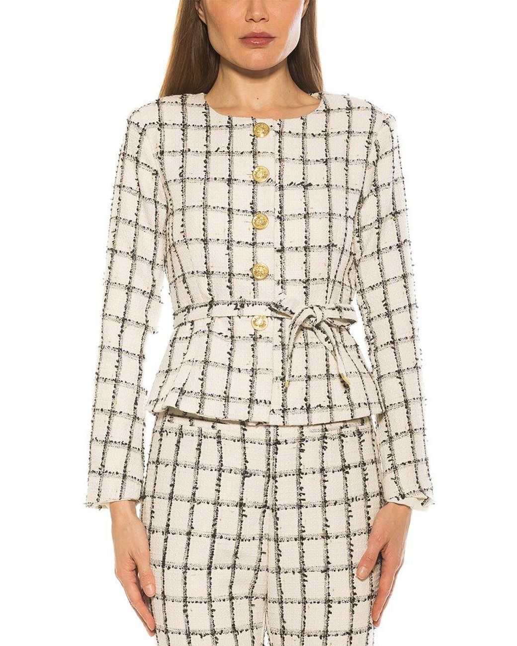 Alexia Admor White Arjun Jacket