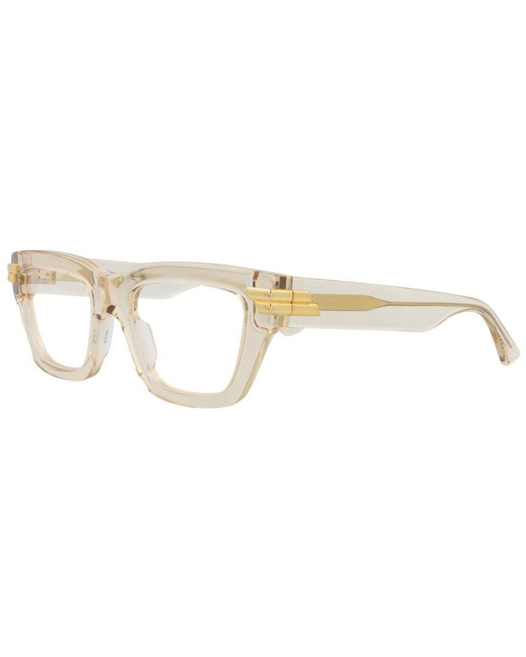 Bottega Veneta White 50Mm Optical Frames