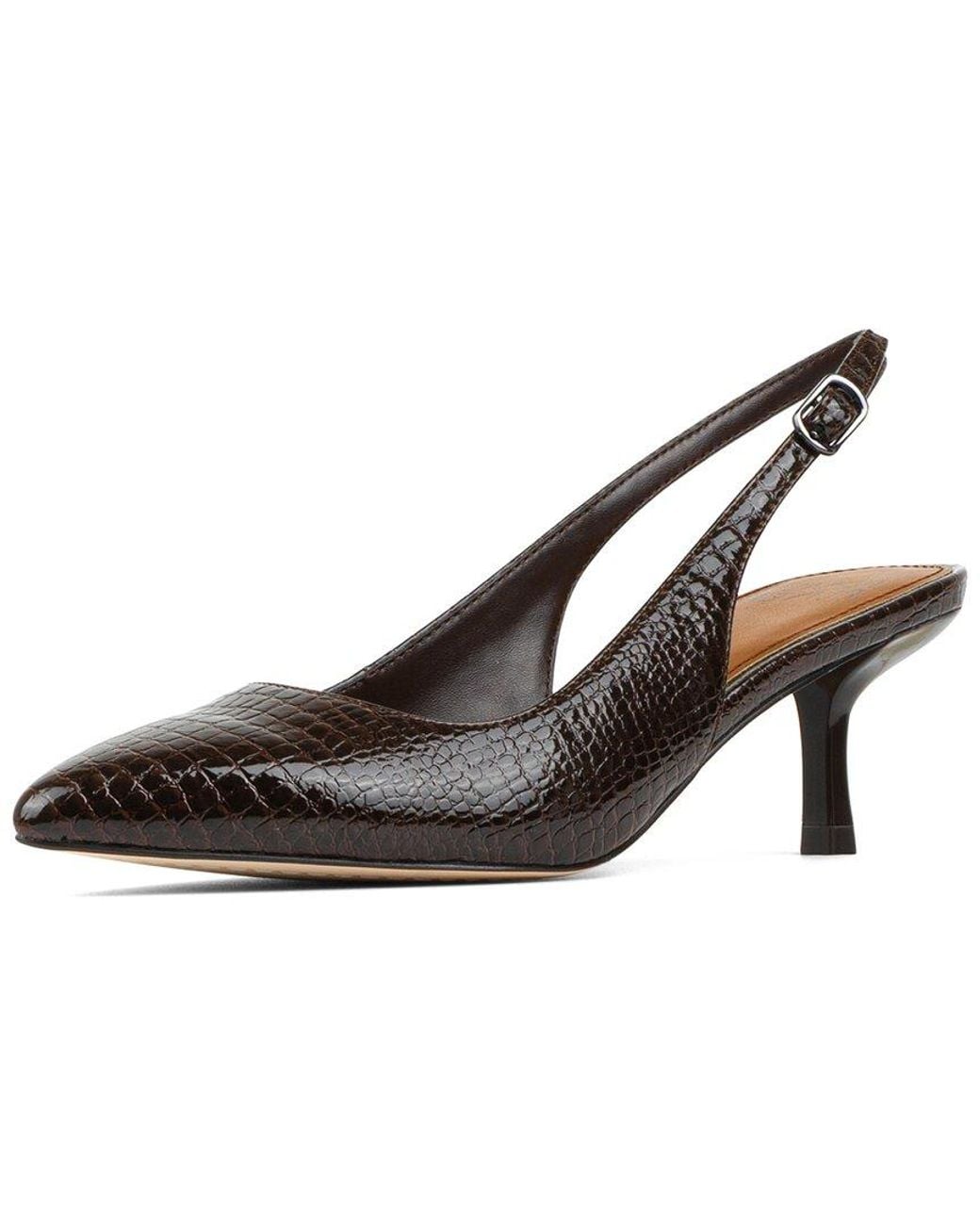 Donald J Pliner Brown Casie Slingback