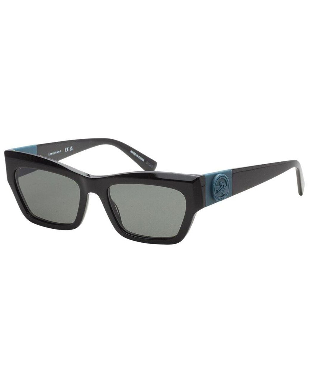 Longchamp Black Lo763S 53Mm Sunglasses