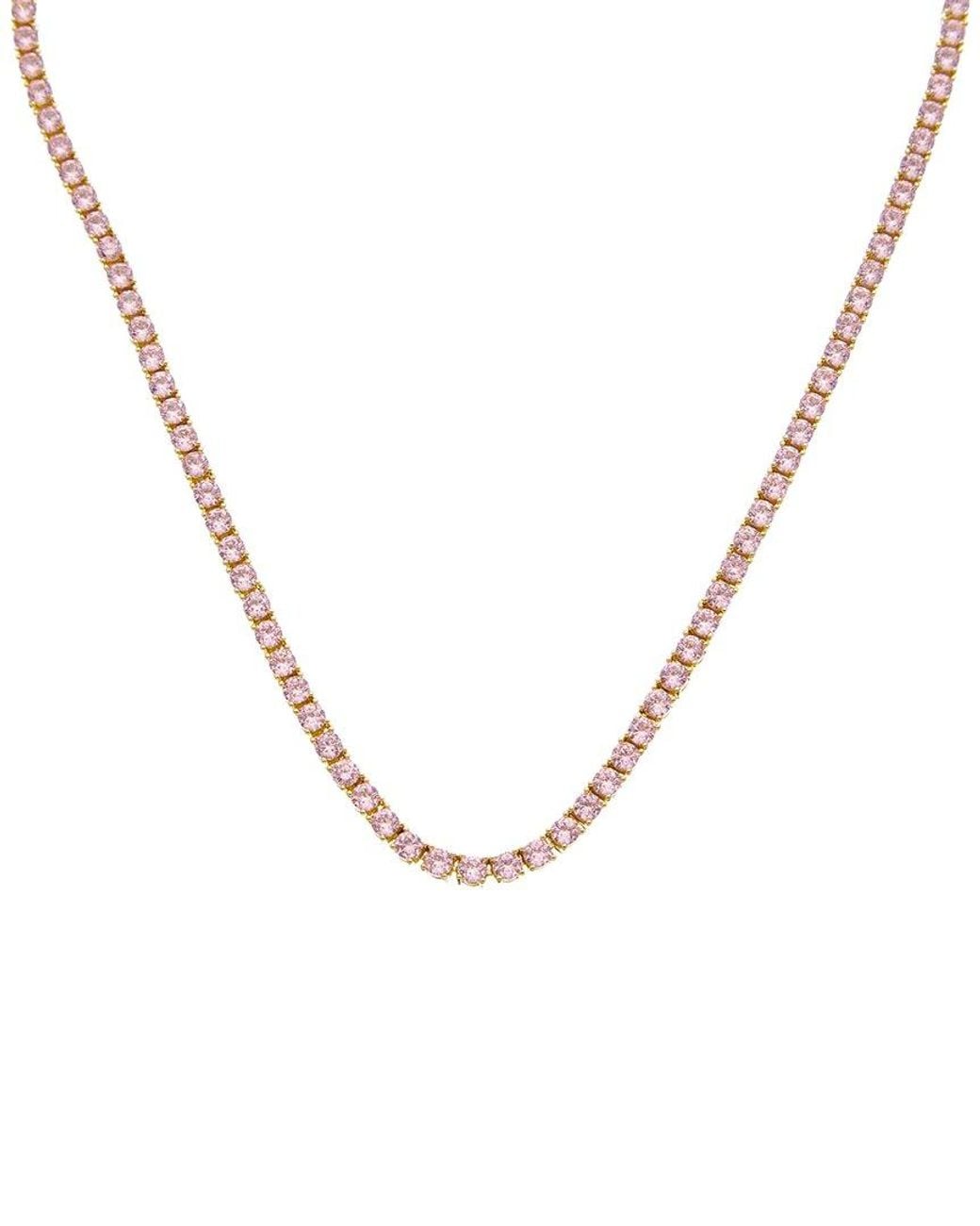 Juvell Metallic 18K Plated Topaz Necklace