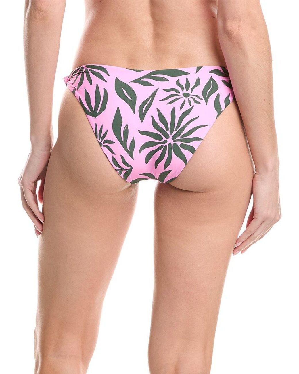 VYB Pink Kyle Adjustable Knotted Swim Bottom