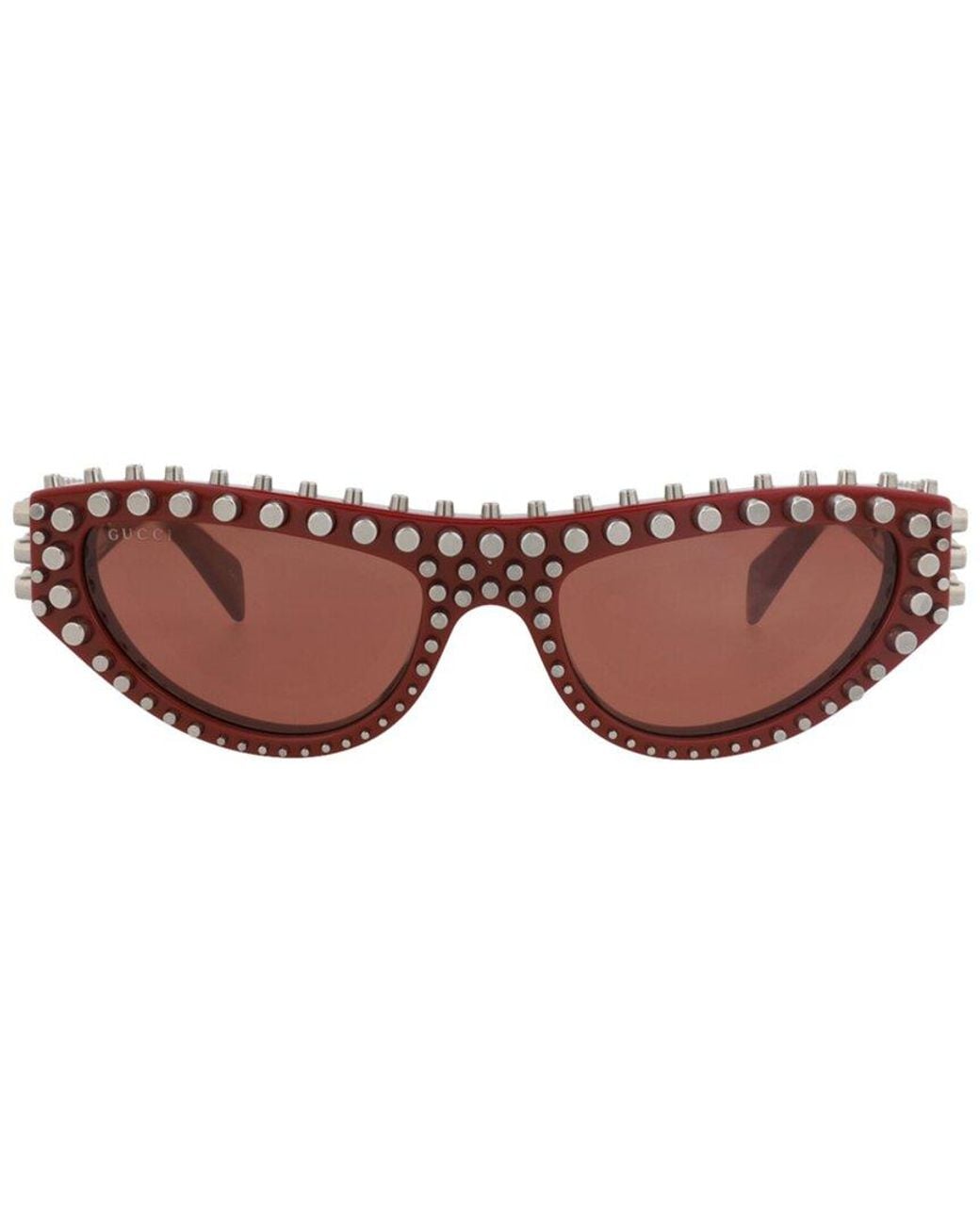 Gucci Brown Gg1919S 55Mm Sunglasses