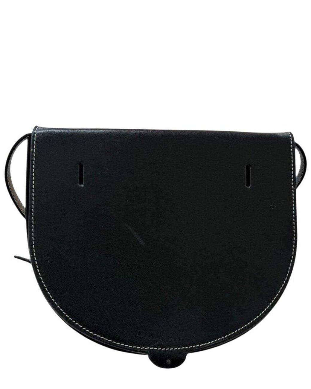 Loewe Black Heel Pouch Crossbody Bag (authentic Pre-loved)