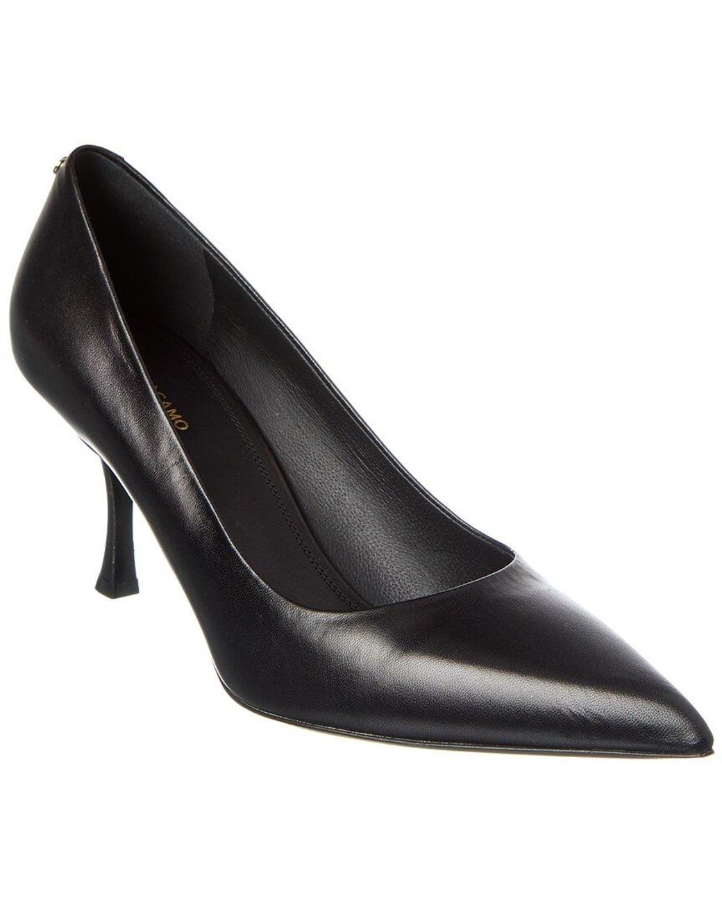 Ferragamo Black Heeled Shoes Elydea