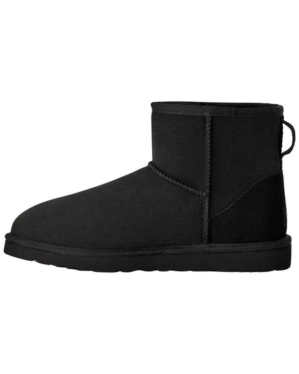Ugg Black Classic Mini Sheepskin Boot for men