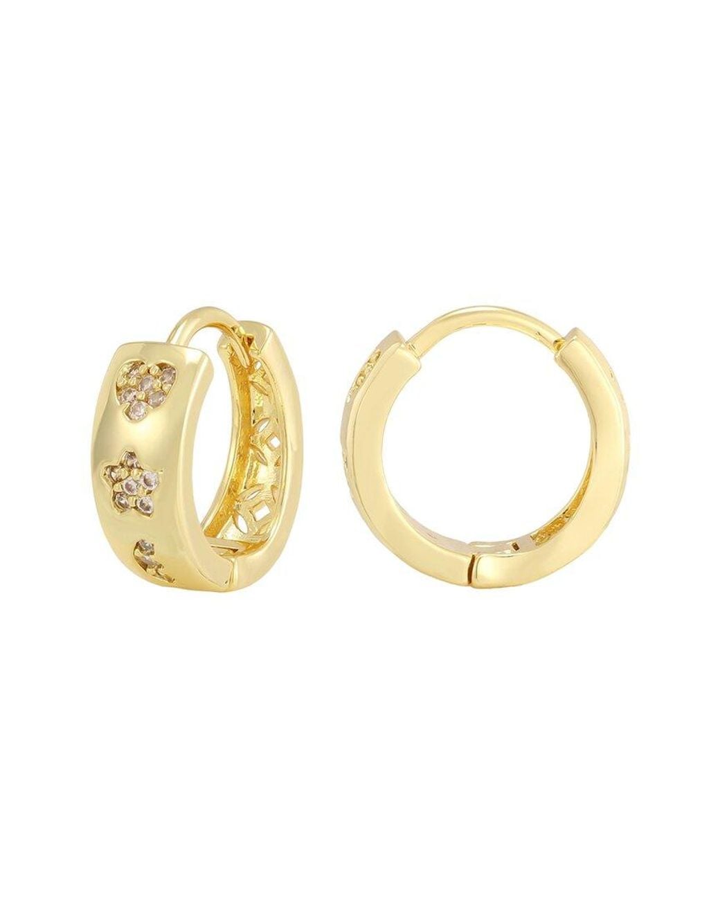 Adornia Metallic 14K Plated Earrings
