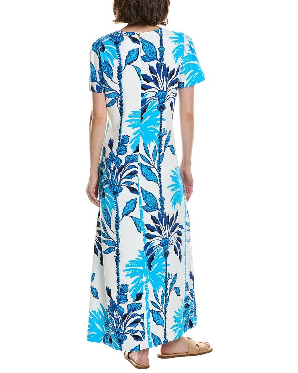Lilly Pulitzer Blue Charlee Maxi Dress