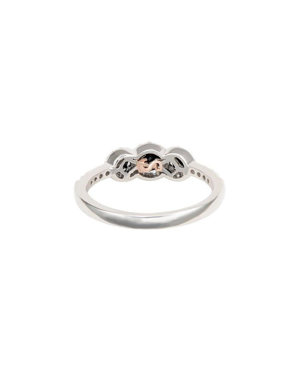 Suzy Levian CZ Jewelry White Suzy Levian Cz 3-Stone Petite Ring