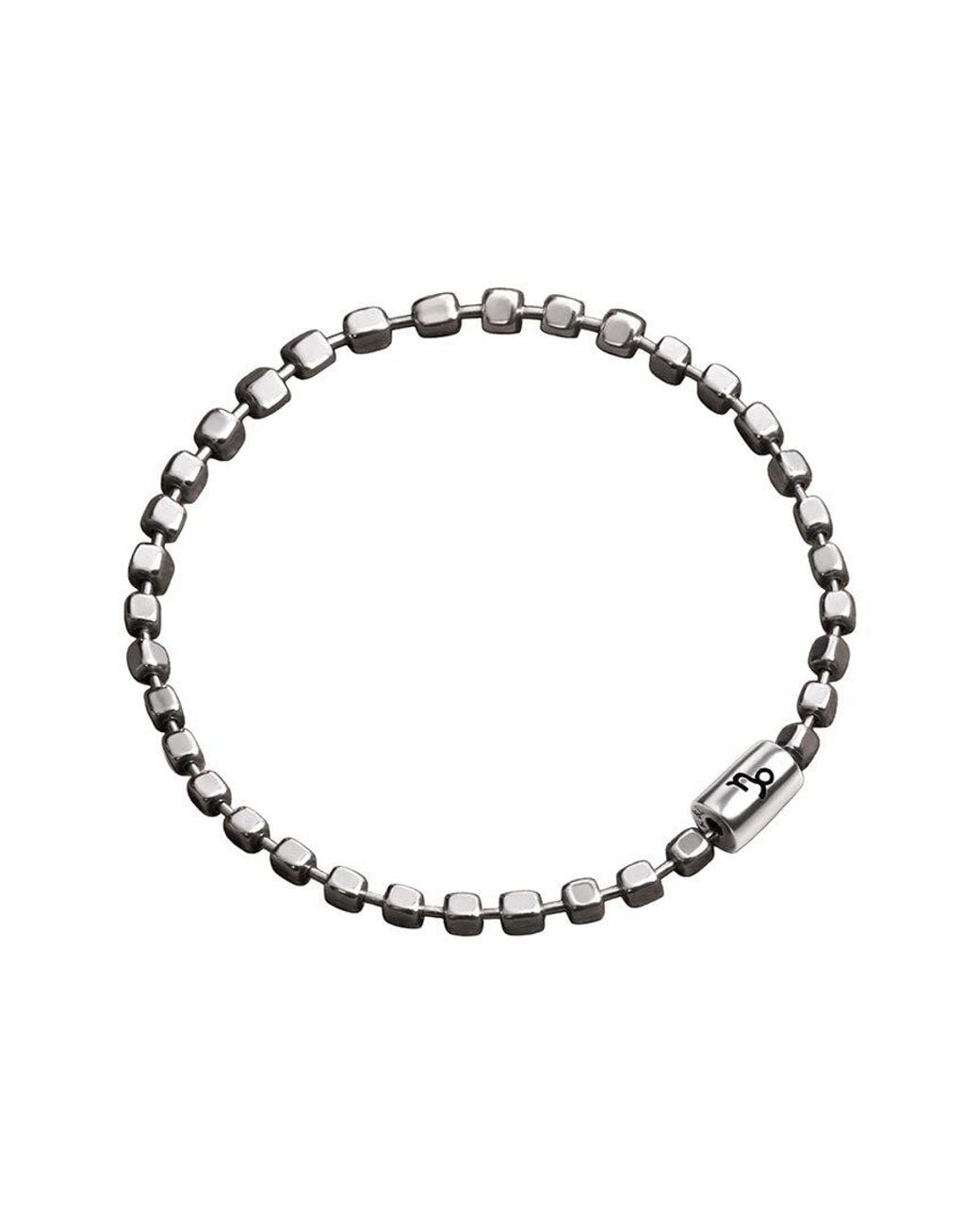 Karma and Luck Metallic Zodiac Plated Ball Chain Bracelet