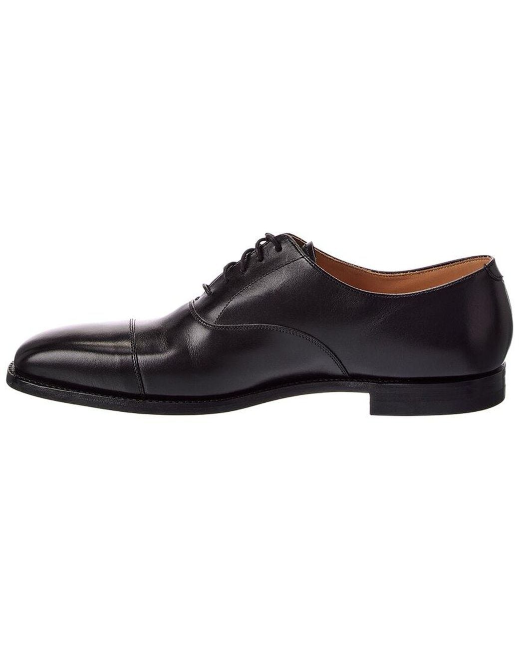Todd Snyder Black Crockett & Jones Hallam Leather Loafer for men